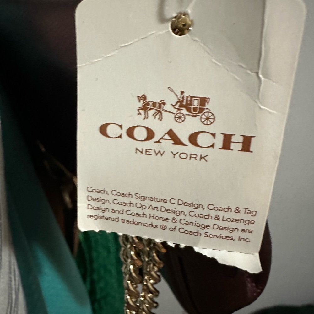 NEW! Coach Versatile Bag (Metallic Cherry) - Picture 4 of 13